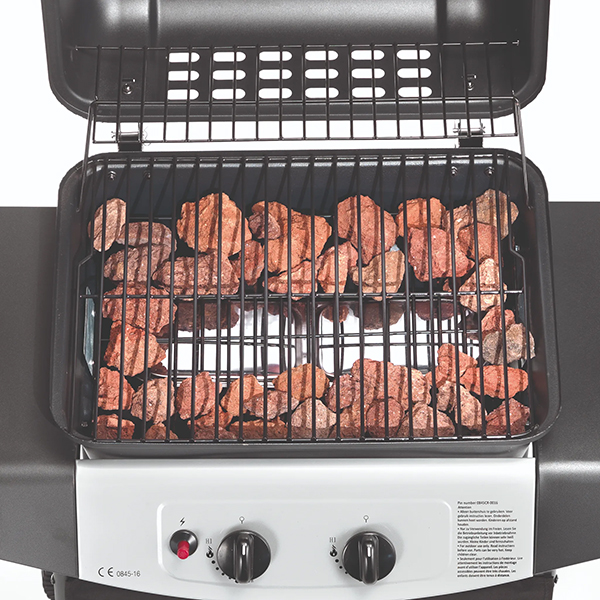 Ompagrill Barbecue a GAS a 2 Fuochi MOD. GAS 4939 Double - OMPAGRILL - Immagine 3